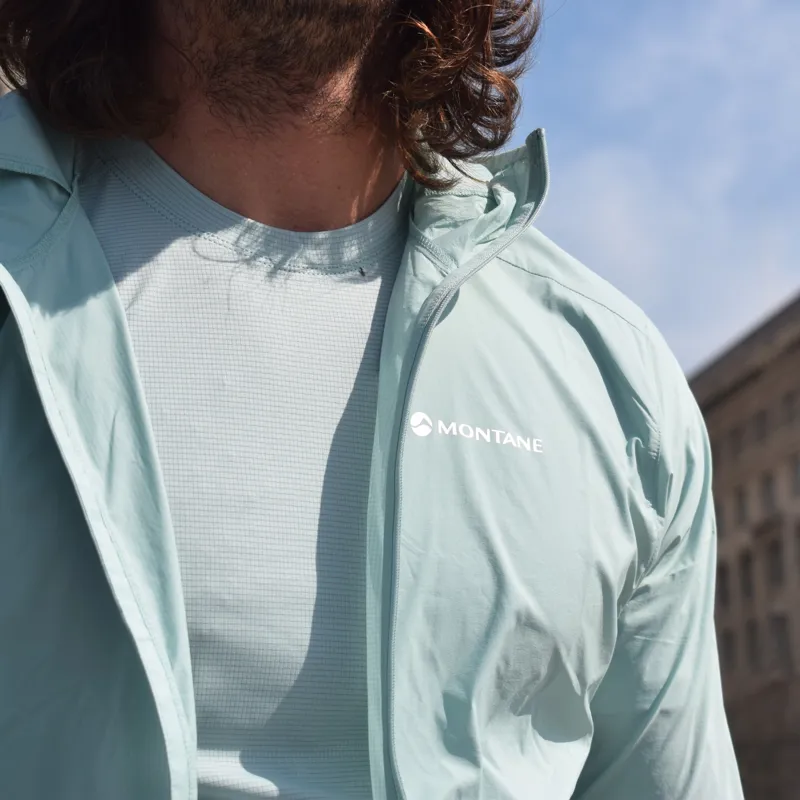 Montane Featherlite Hoodie in Sea Mist-7