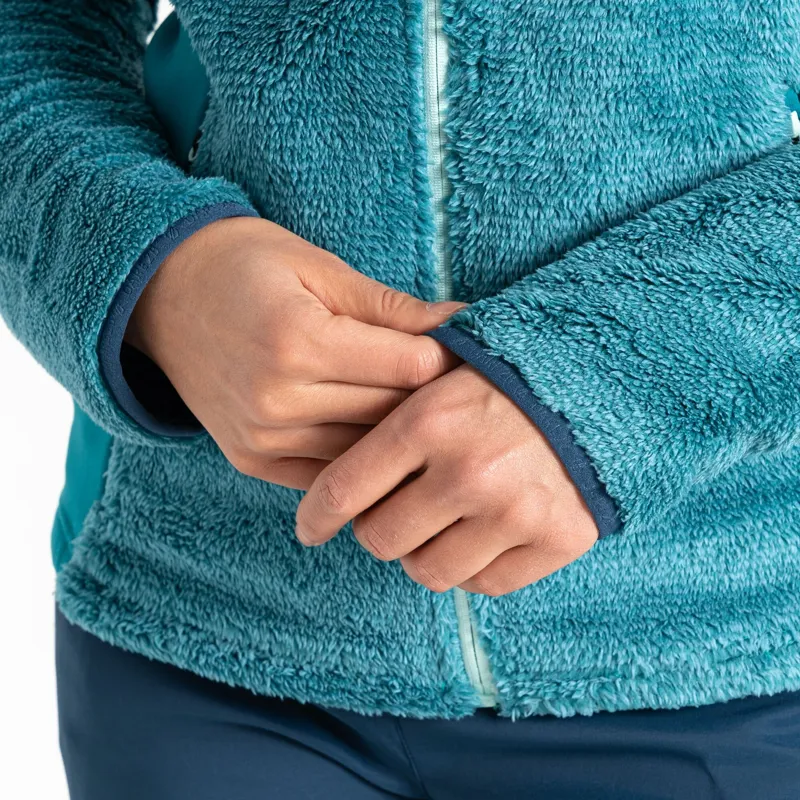 Dare2b Women's Torrek Mountain Pro Midlayer in Kayaking Green-5