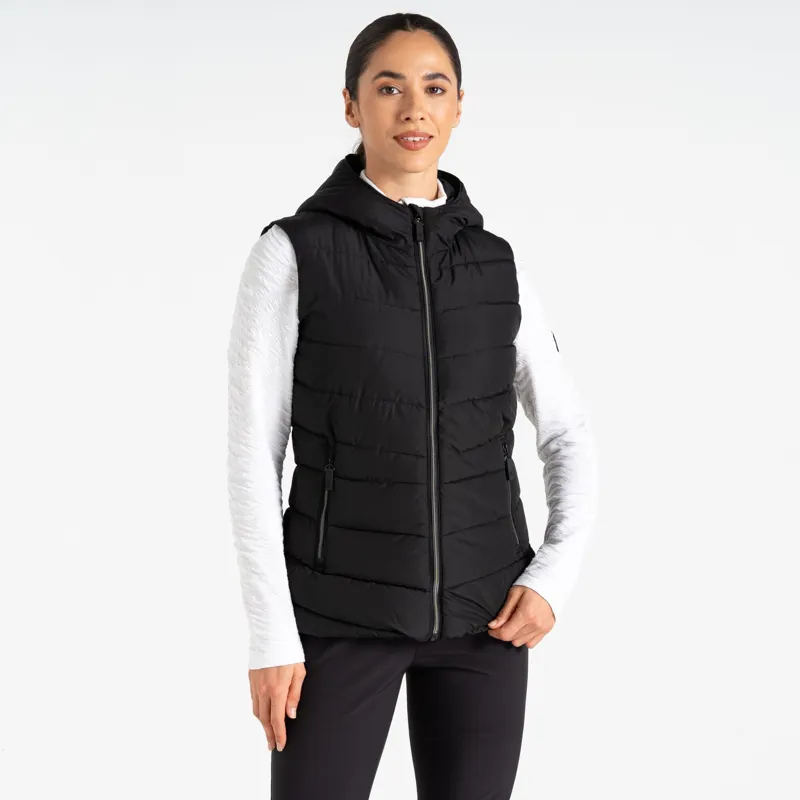 Dare2b Women's Complicate II Baffled Gilet in Black-8