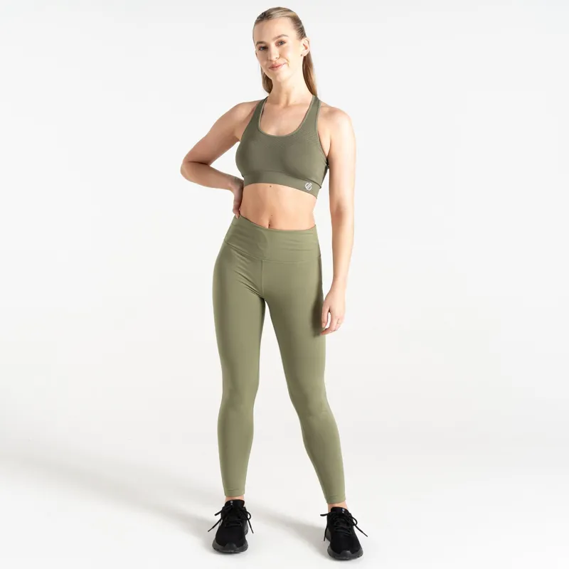 Dare2b Women's Influential Leggings in Olivine Green-8