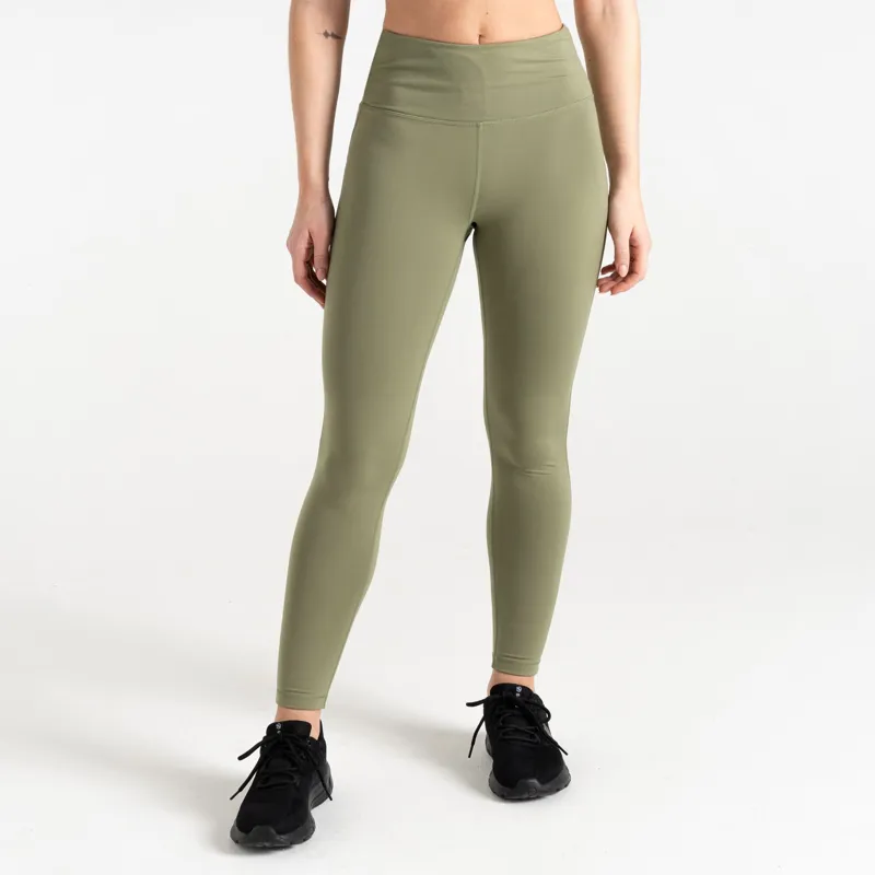 Dare2b Women's Influential Leggings in Olivine Green-7