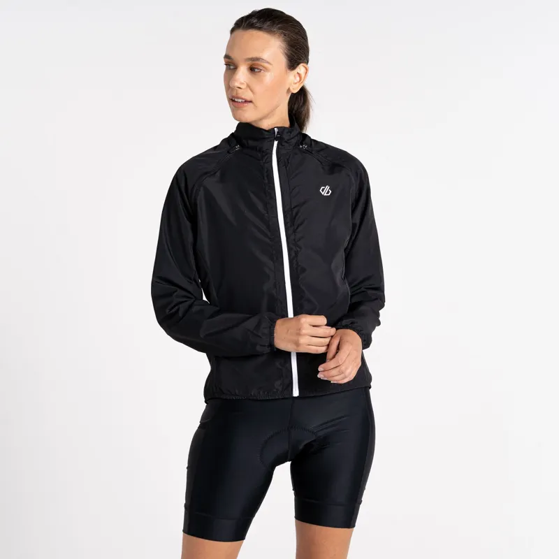 Dare2b Women's Rebound Lightweight Windshell in Black-9