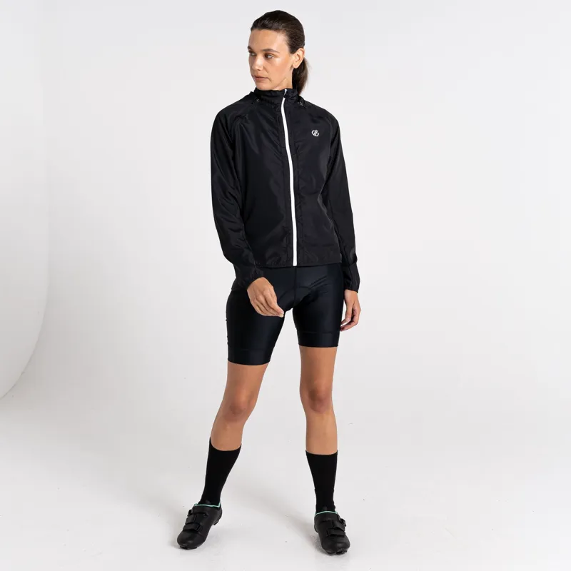 Dare2b Women's Rebound Lightweight Windshell in Black-8
