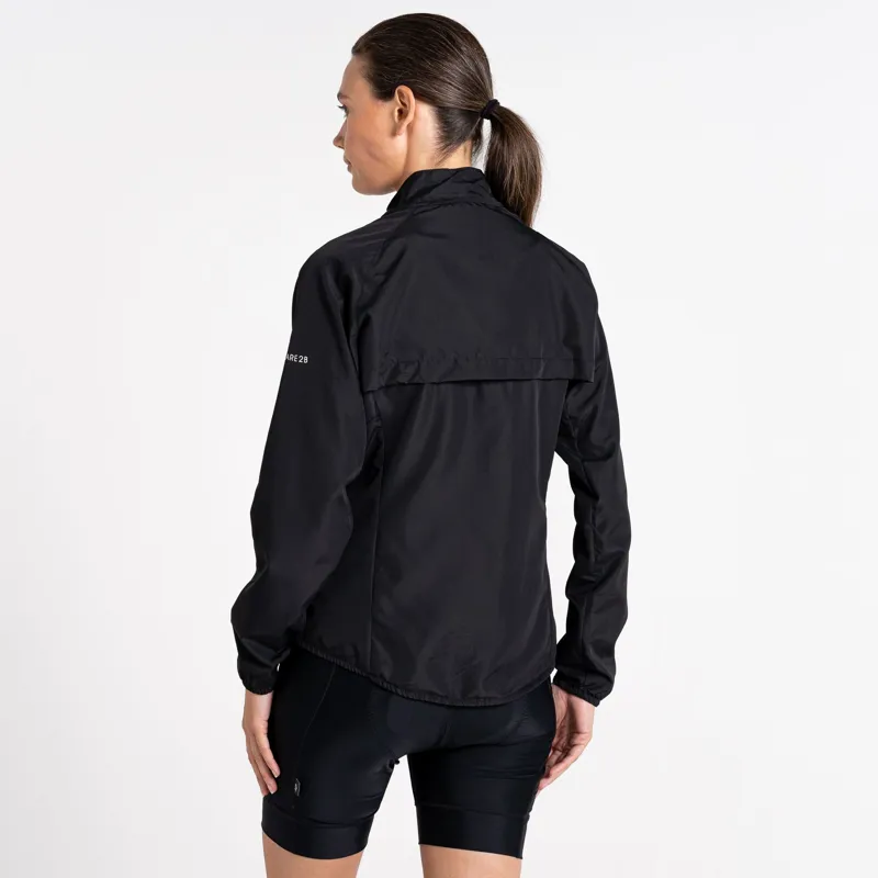 Dare2b Women's Rebound Lightweight Windshell in Black-7