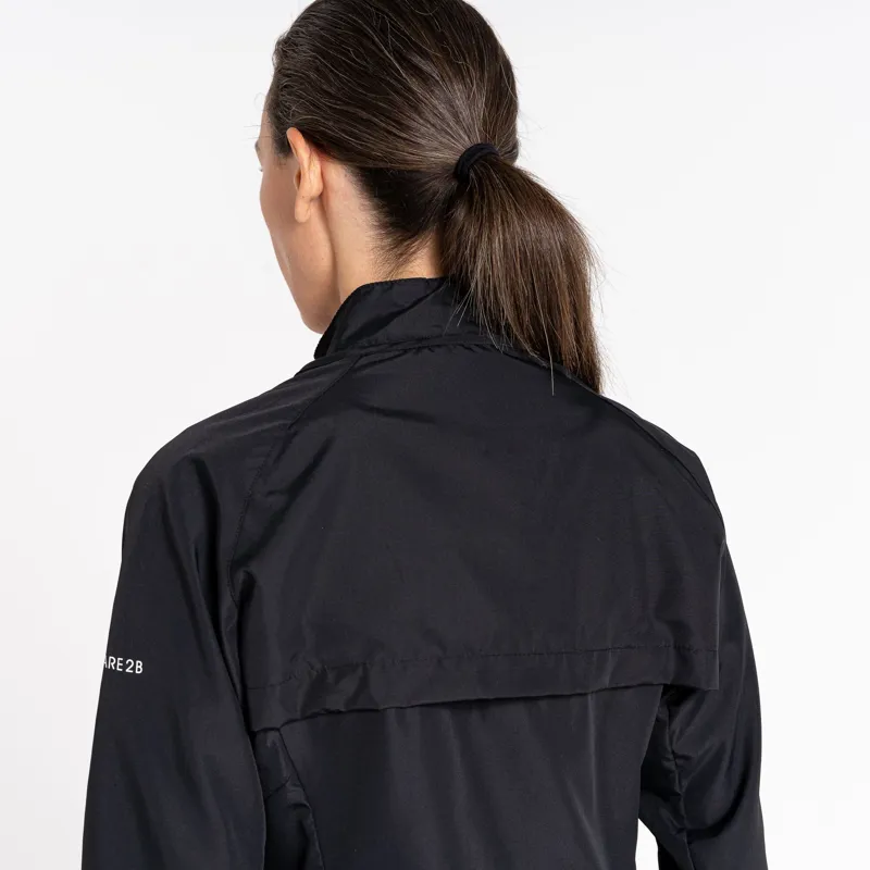 Dare2b Women's Rebound Lightweight Windshell in Black-6