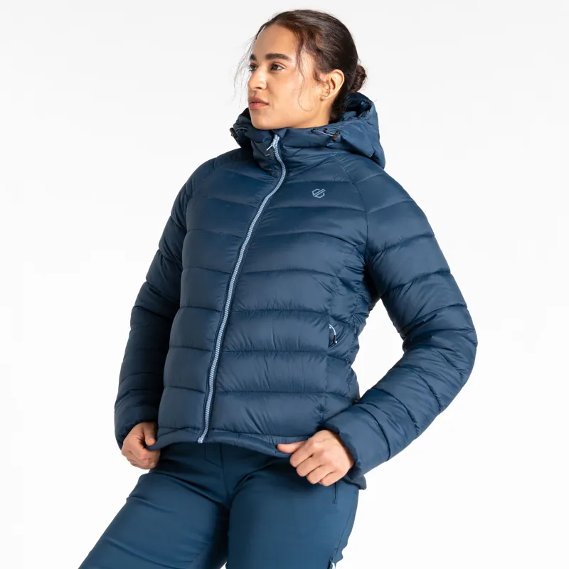 Dare2b Women's Torrek Mountain Baffled Jacket in Moonlight Denim-10