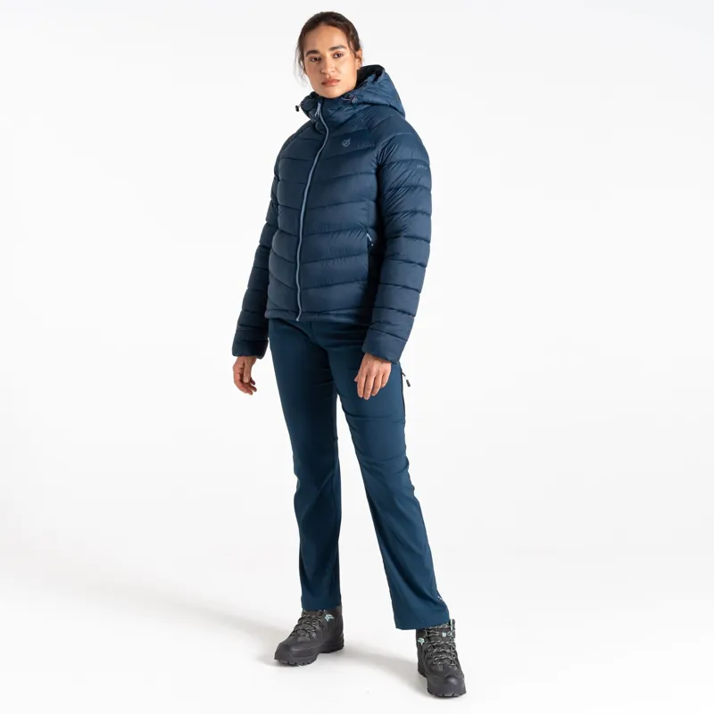 Dare2b Women's Torrek Mountain Baffled Jacket in Moonlight Denim-8