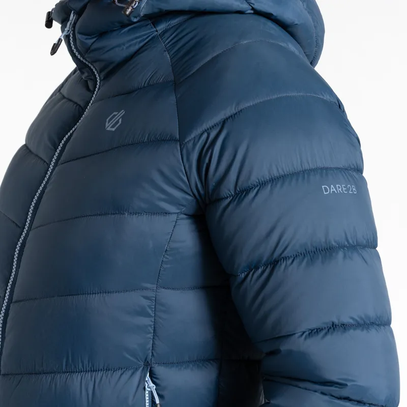 Dare2b Women's Torrek Mountain Baffled Jacket in Moonlight Denim-5