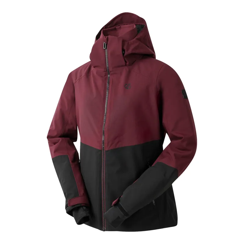Dare2b Women's Flurry II Waterproof Ski Jacket in Fig/Black-1