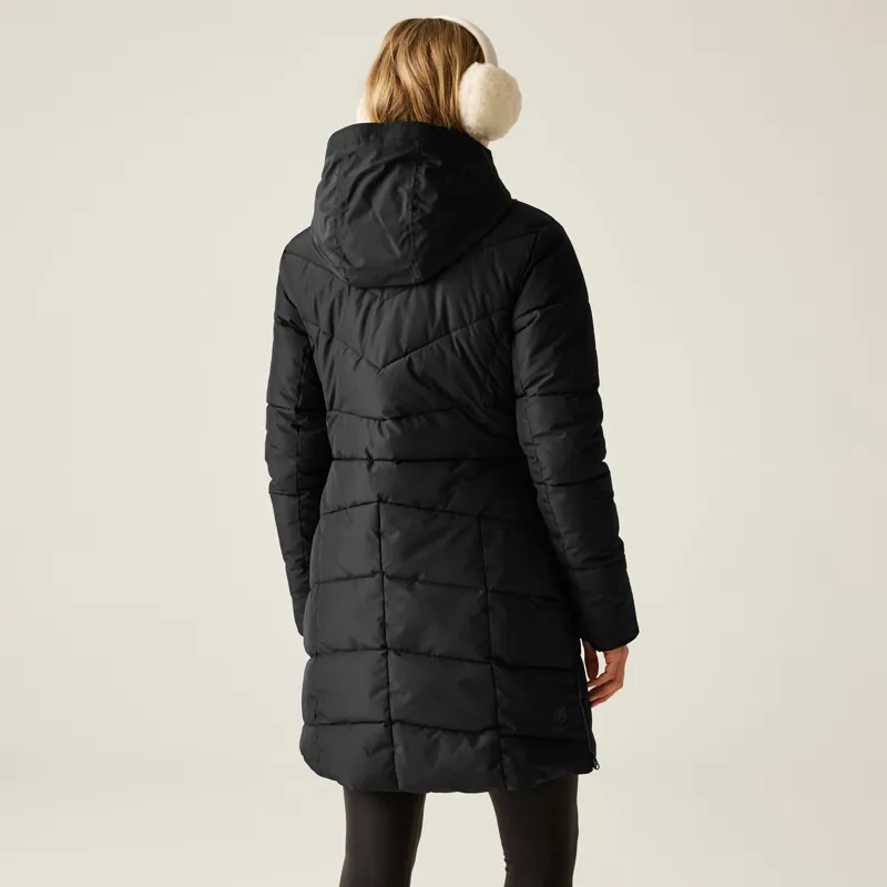 Dare2b Women's Striking V Jacket in Black-4