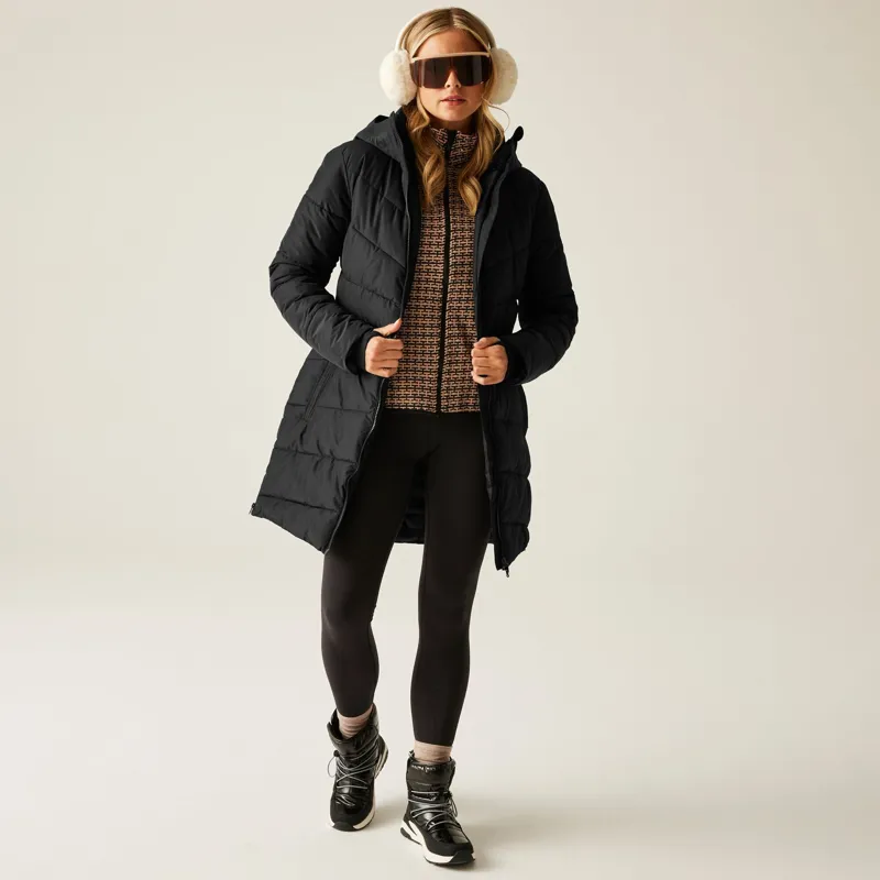 Dare2b Women's Striking V Jacket in Black-5