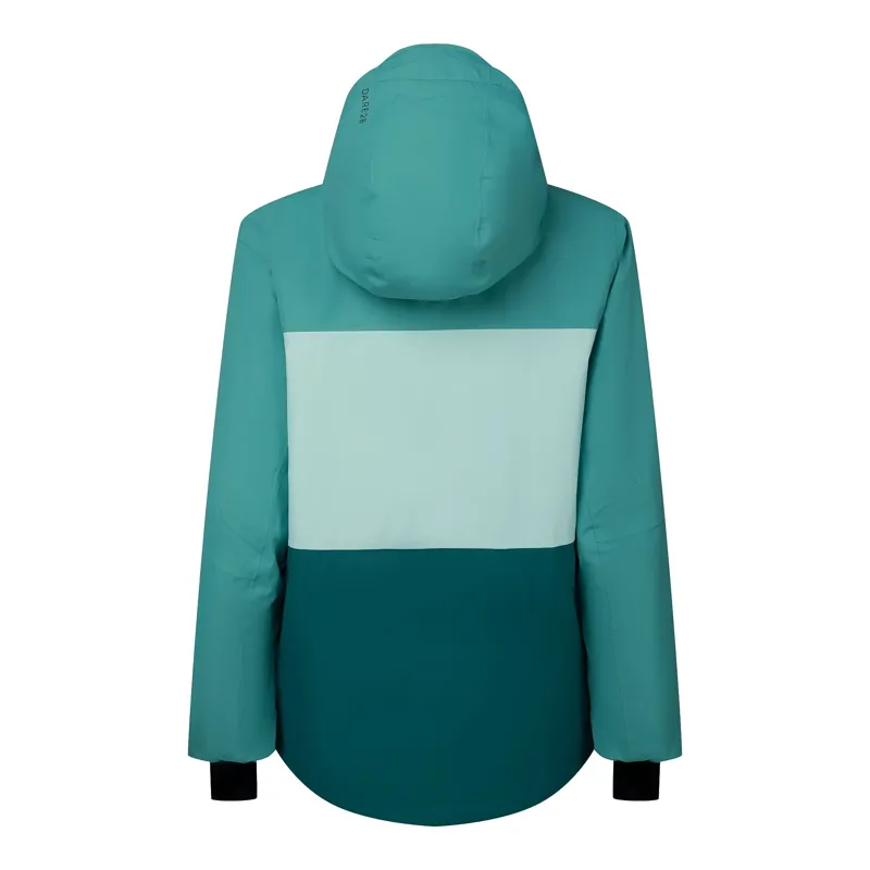 Dare2b Women's Powder Jacket in Teal/Mediterranea-2
