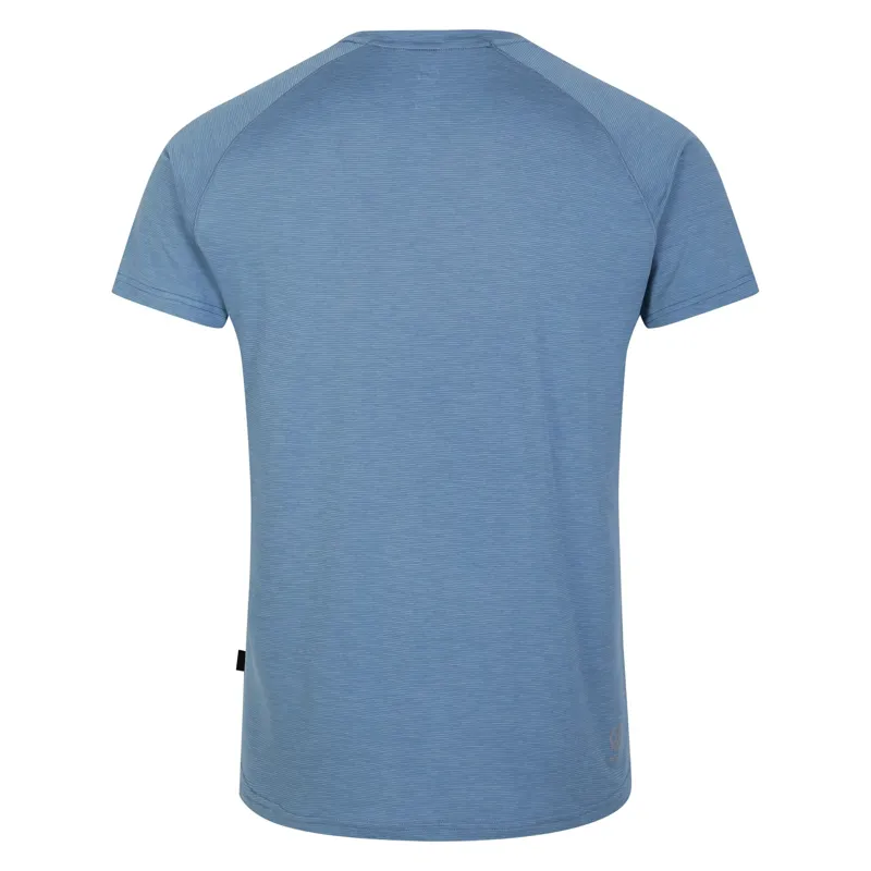 Dare2b Men's Persist T-Shirt in Coronet Blue Marl-1