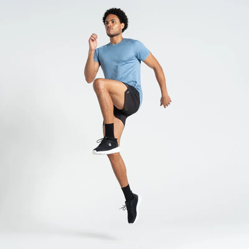 Dare2b Men's Persist T-Shirt in Coronet Blue Marl-7