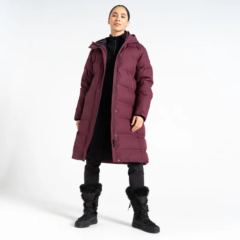 Dare2b Women's Wander Padded Jacket in Fig Purple-11