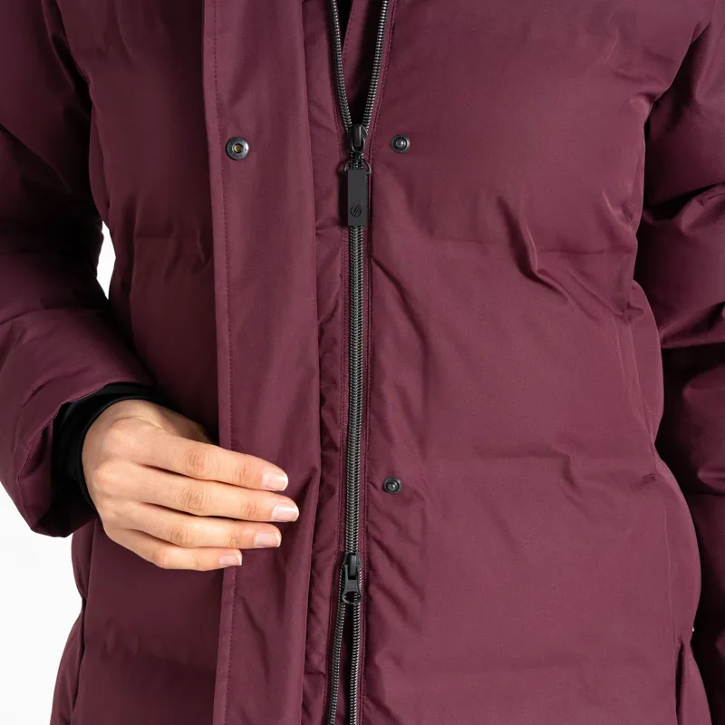 Dare2b Women's Wander Padded Jacket in Fig Purple-10