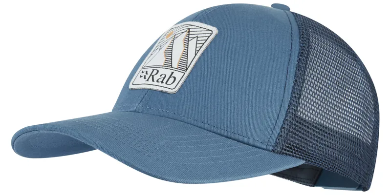 Rab Dihedral Badge Cap in Orion Blue