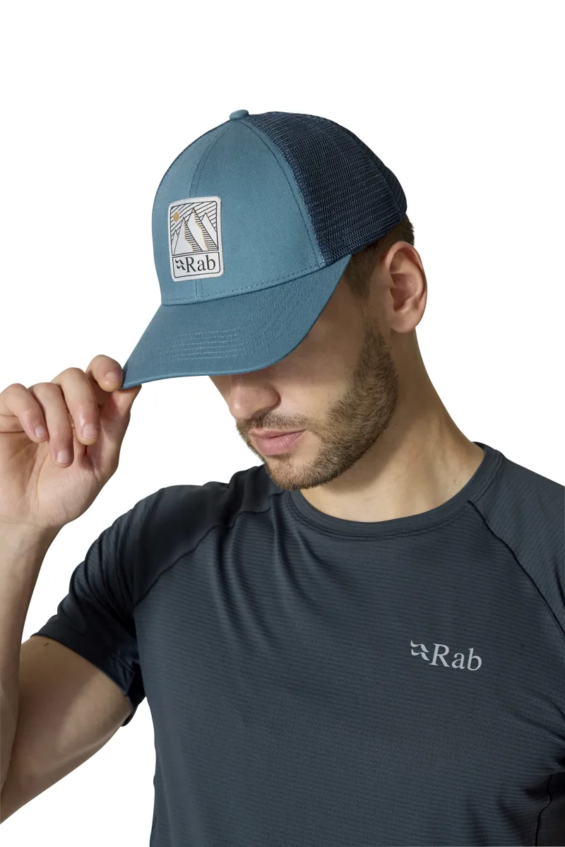 Rab Dihedral Badge Cap in Orion Blue-1