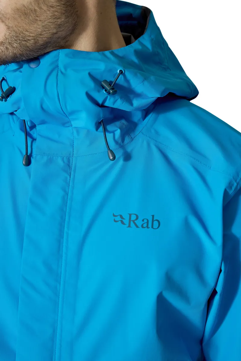Rab Men's Downpour Jacket in Maya Blue-5