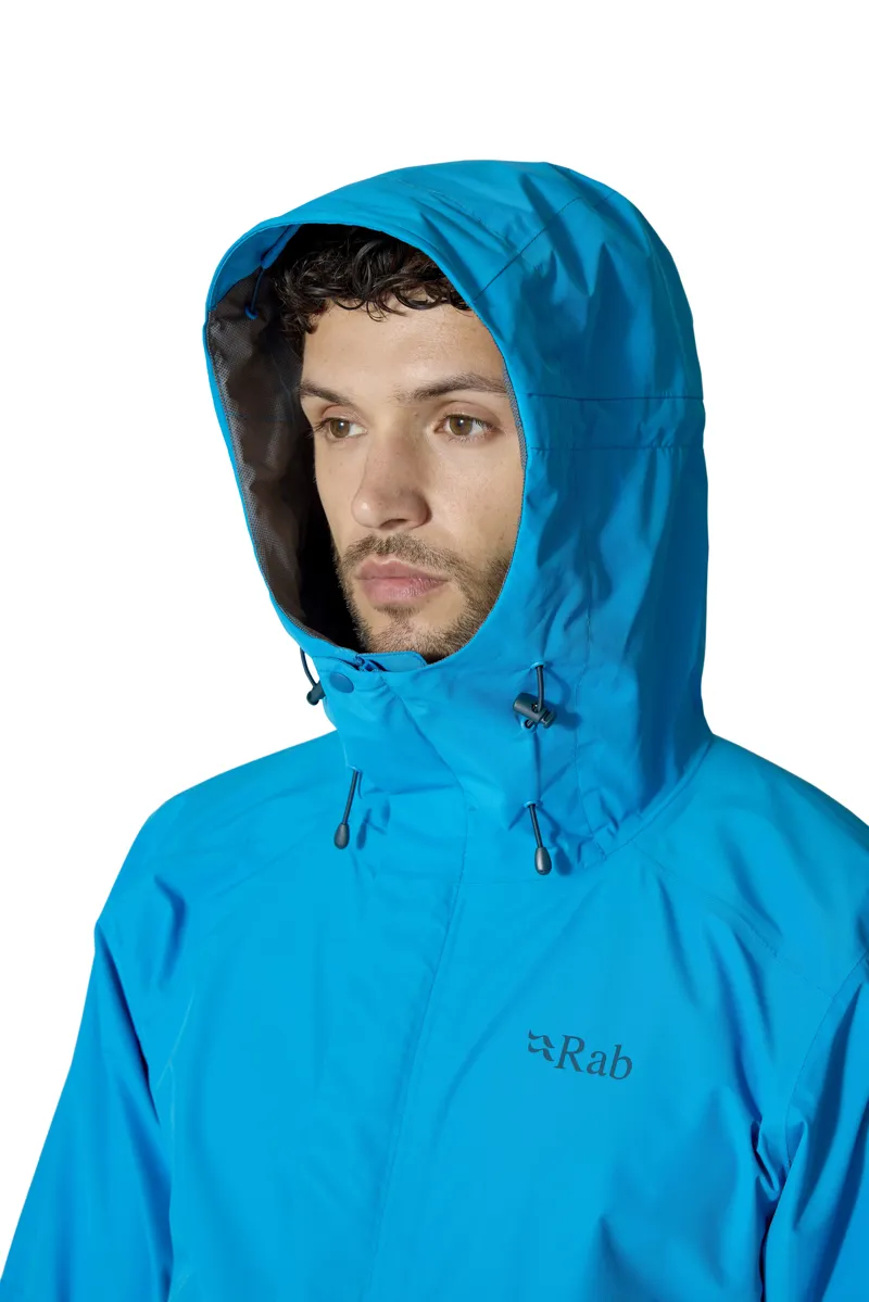 Rab Men's Downpour Jacket in Maya Blue-11