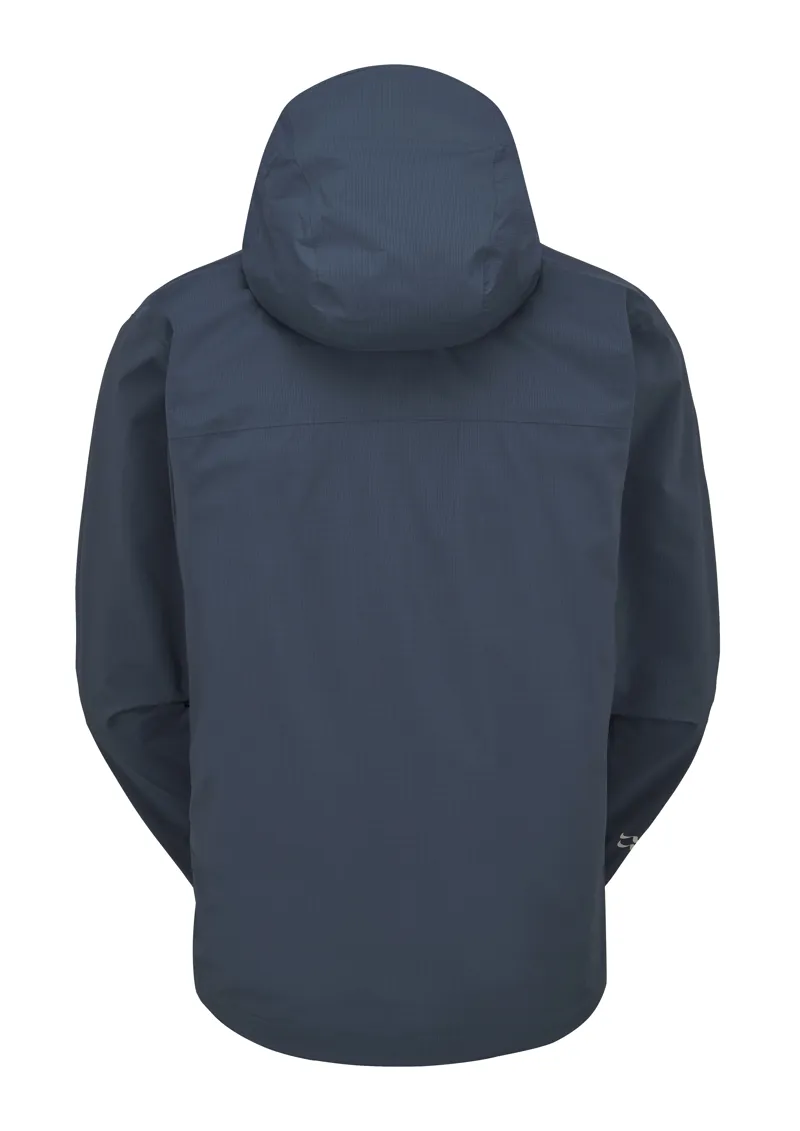 Rab Men's Downpour Light Waterproof Jacket in Tempest Blue-1