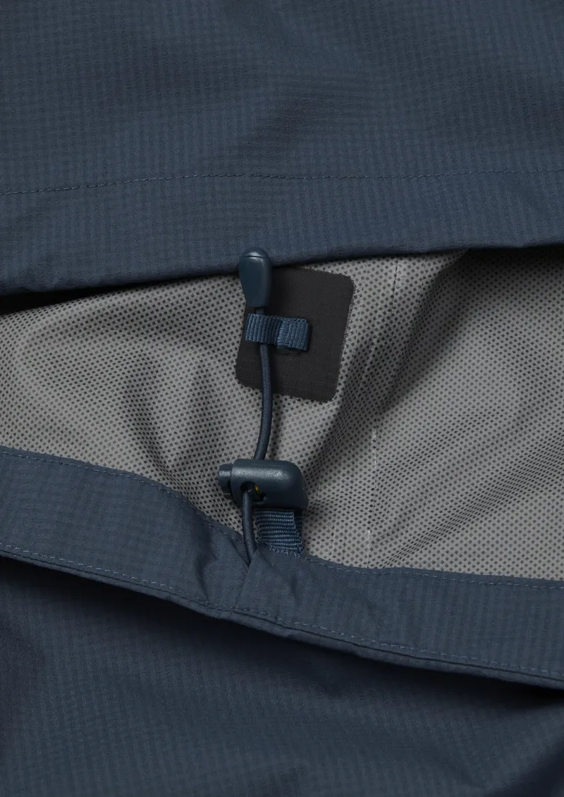 Rab Men's Downpour Light Waterproof Jacket in Tempest Blue-3