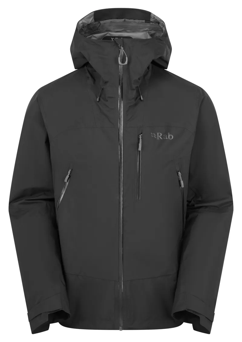 Rab Men's Downpour Mountain Jacket in Black