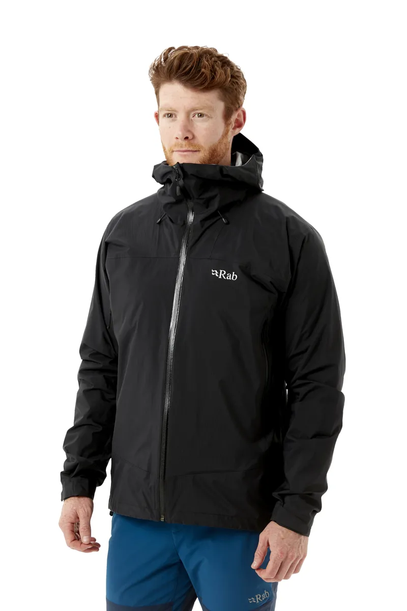 Rab Men s Downpour Plus 2.0 Waterproof Jacket in Black