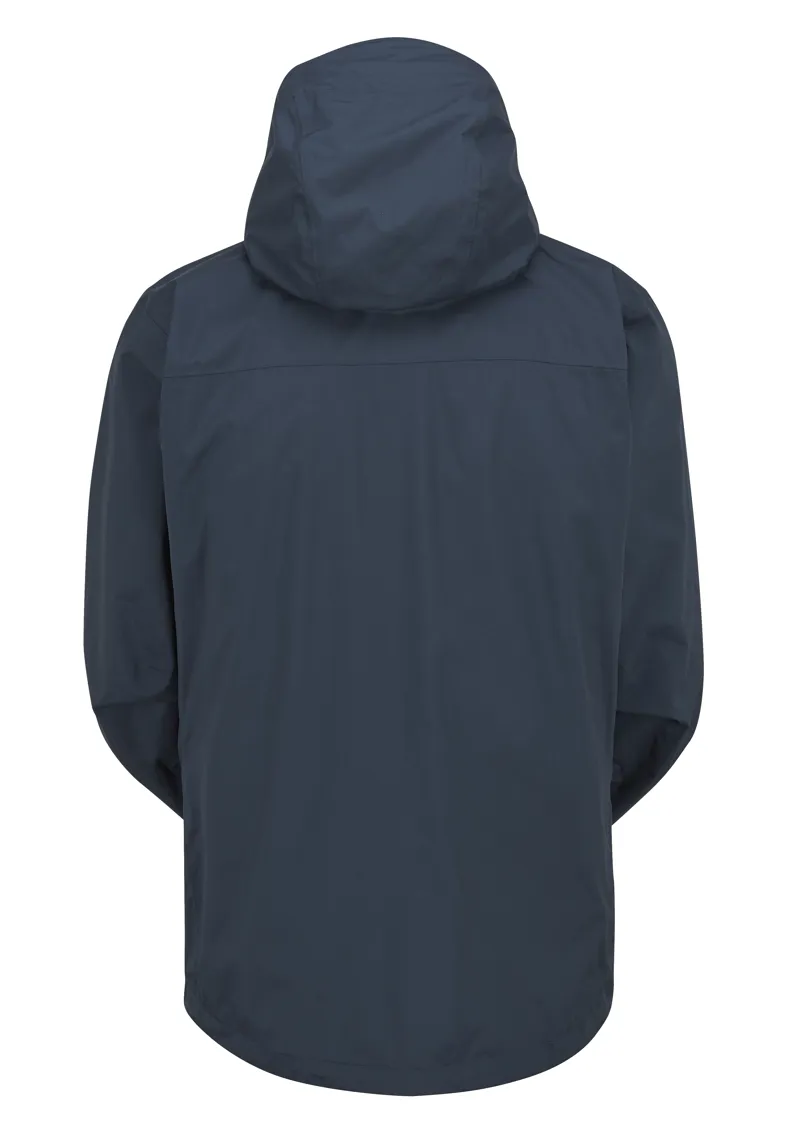 Rab Men's Downpour Plus 2.0 Waterproof Jacket in Tempest Blue-1