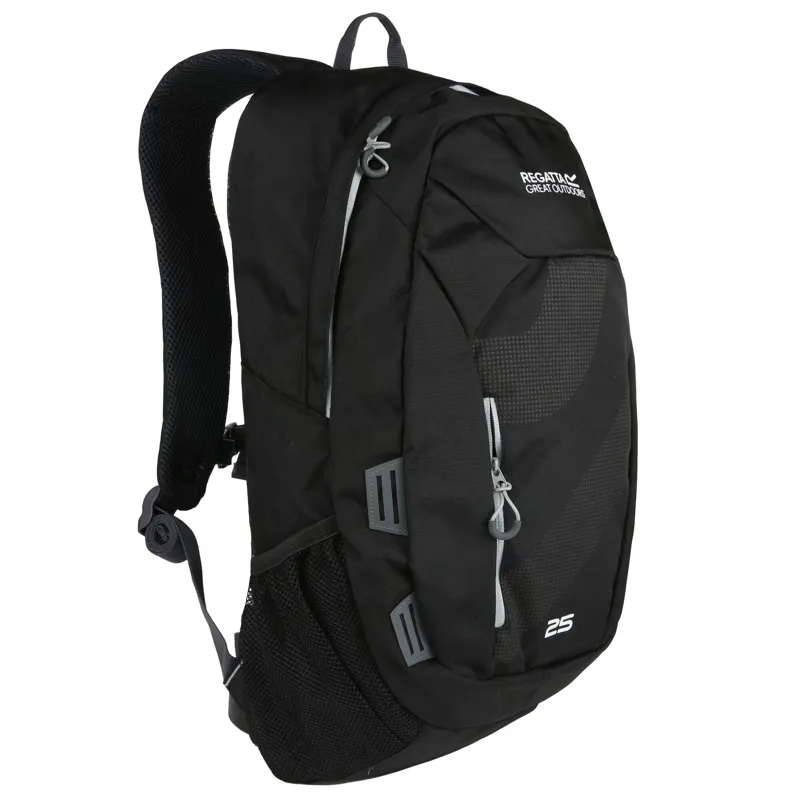 Regatta Altorock II 25L Rucksack in Black/Light Steel-1