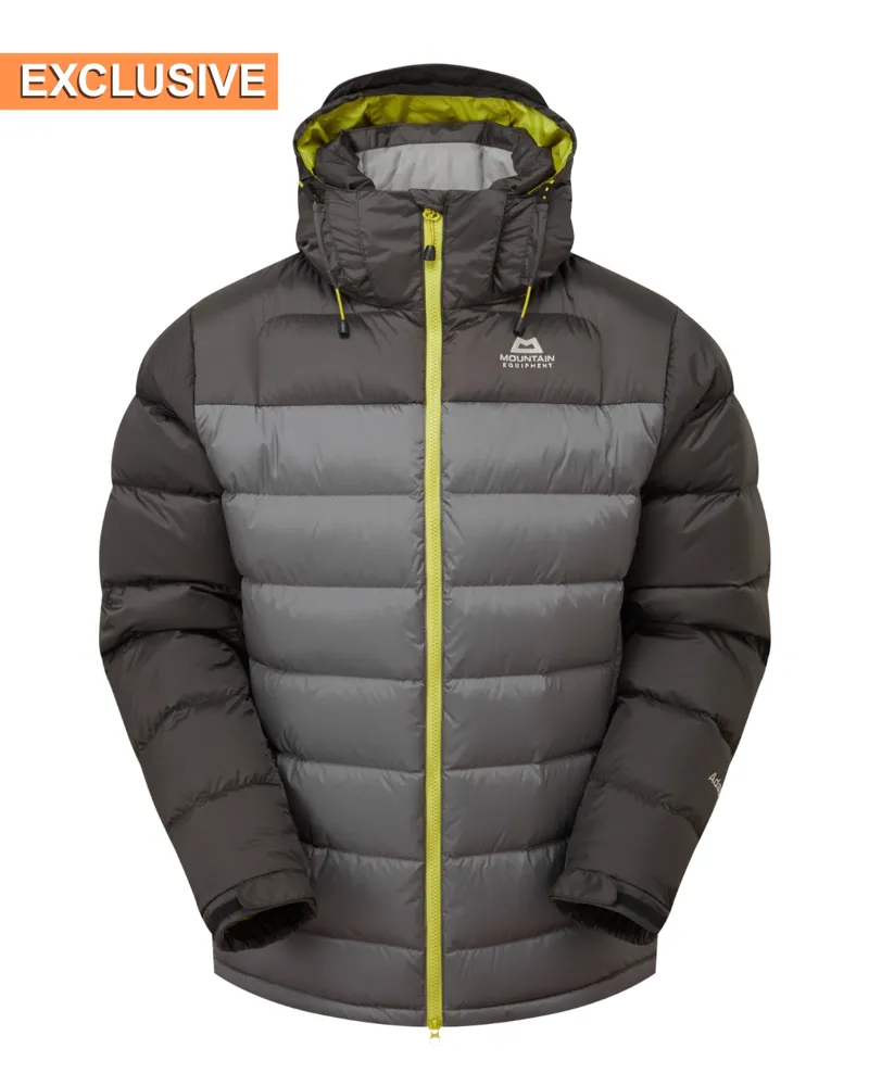 Mountain Equipment Men's Lightline Block Jacket in Mercury/Graphite/Citronella
