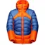Mammut Men's Eiger Nordwand Light Down IN Hooded Jacket in Eiger Orange/Eiger Blue