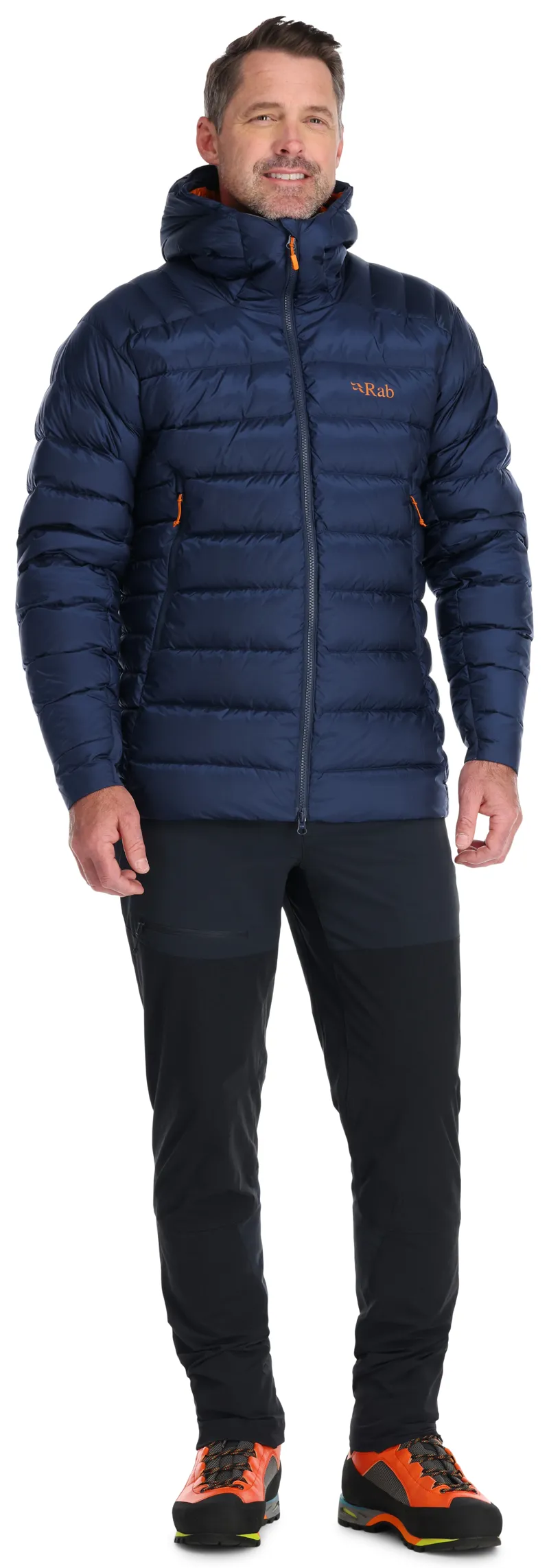 Rab Men's Electron Pro Jacket in Deep Ink-3