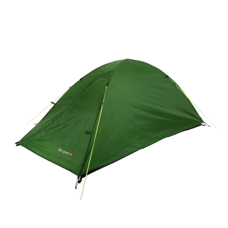 Regatta Evogreen 3 Man Dome Tent  in Alpine Green/Greener Pastures -1