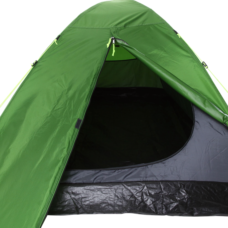 Regatta Evogreen 3 Man Dome Tent  in Alpine Green/Greener Pastures -3