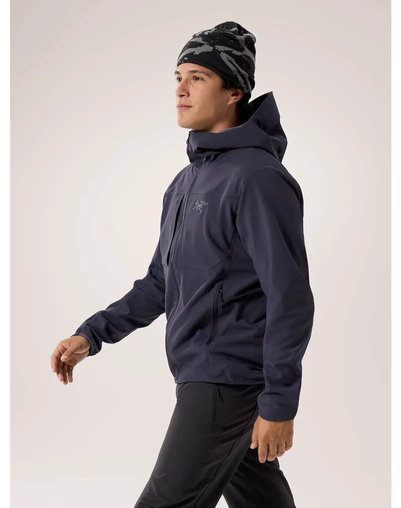 Arc'teryx Men's Gamma MX Hoody in Black Sapphire