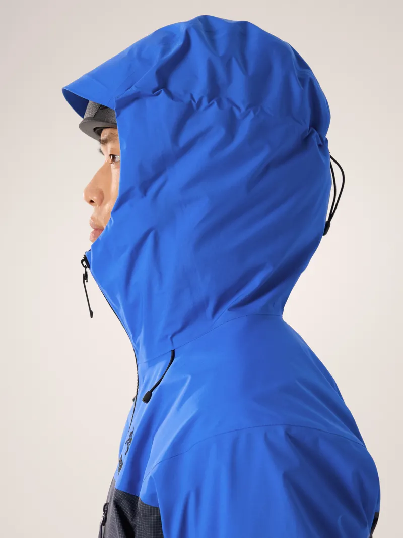 Arc'teryx Men's Alpha Jacket in Light Vitality/Black Sapphire