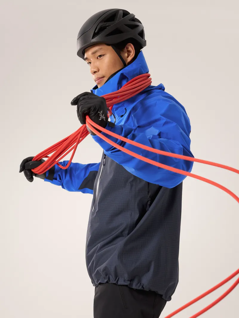 Arc'teryx Men's Alpha Jacket in Light Vitality/Black Sapphire