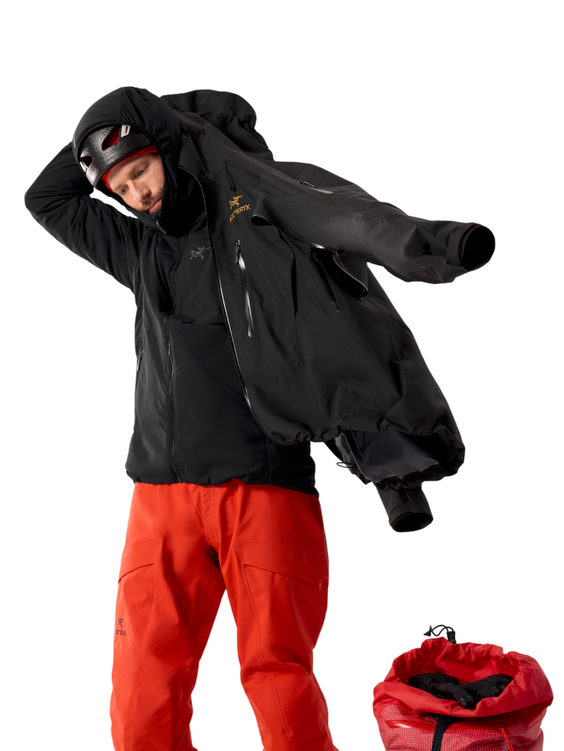 Arc'teryx Men's Proton Hoody in Black-4