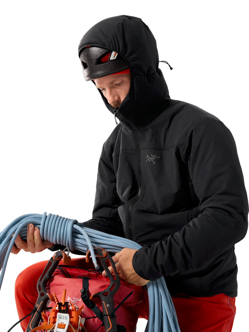 Arc'teryx Men's Proton Hoody in Black-6