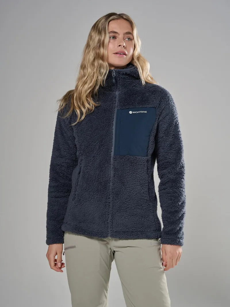 Montane Women's Caldus XT Hoodie 2.0 in Dark Sky-1