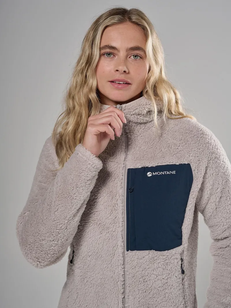 Montane Women's Caldus XT Hoodie 2.0 in Oyster-4