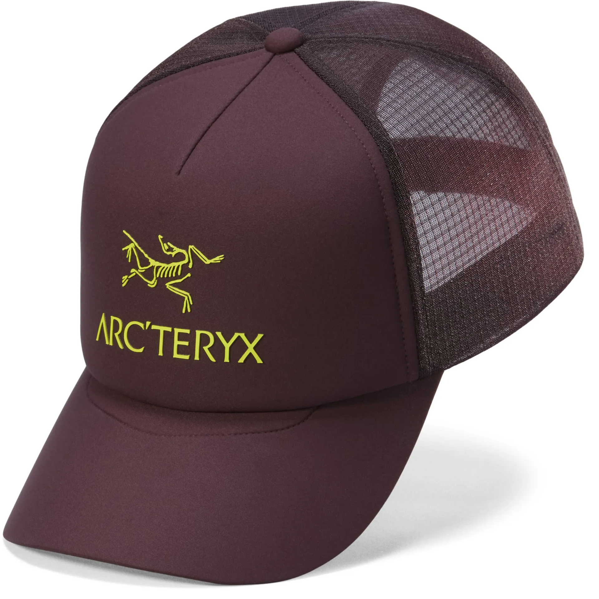 Arc'teryx Adult Bird Word Trucker Curved in Phantasm/Euphoria