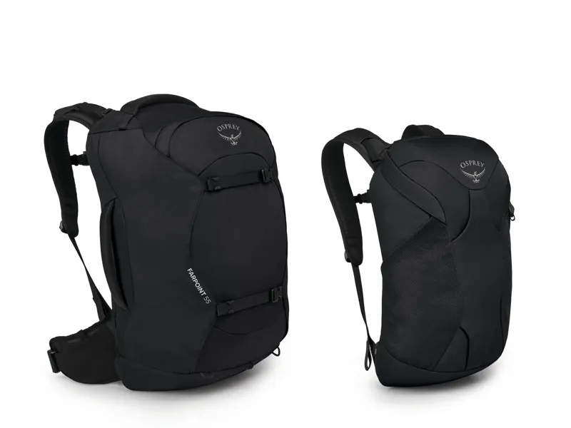 Osprey Farpoint 55 Travel Pack in Black