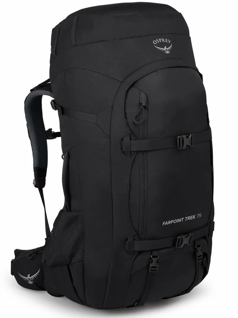 Osprey Farpoint Trek 75 in Black 