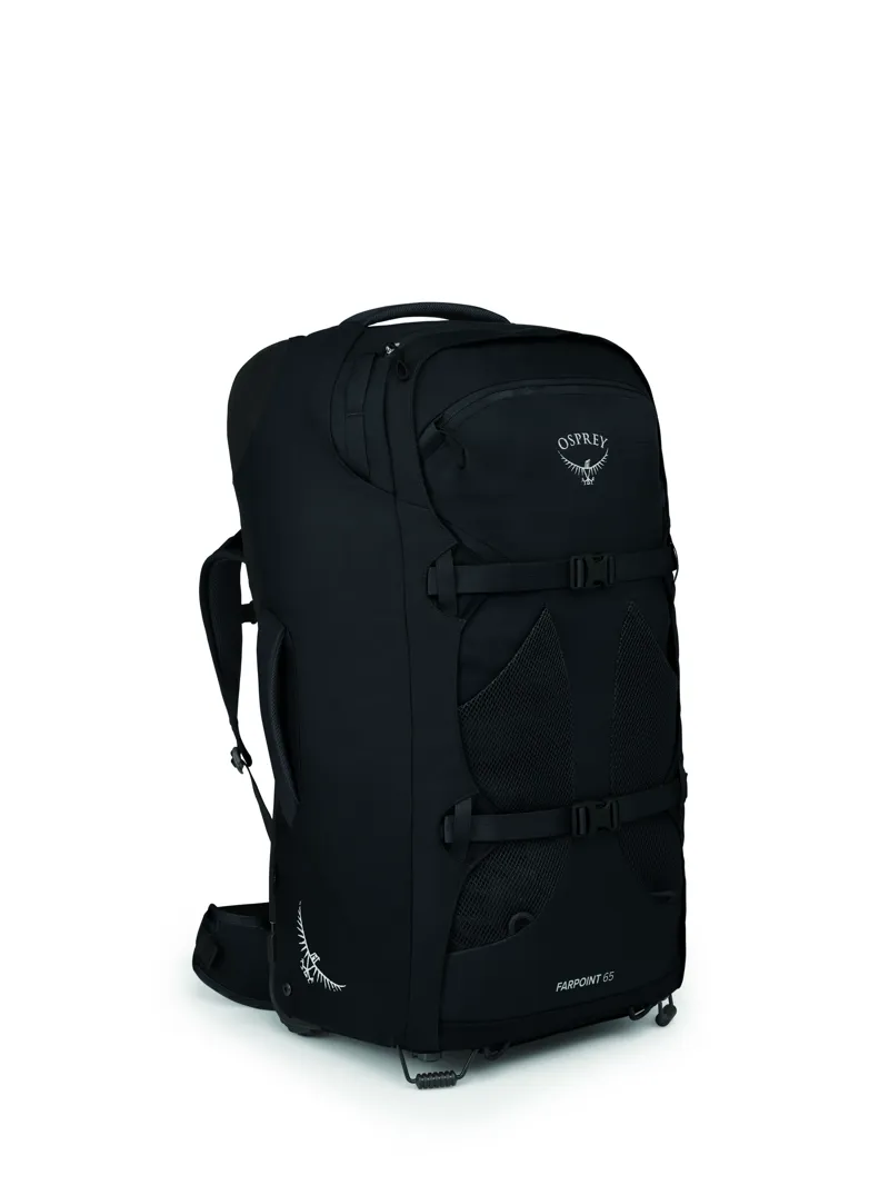 Osprey Farpoint Wheeled Travel Pack 65 in Black-2