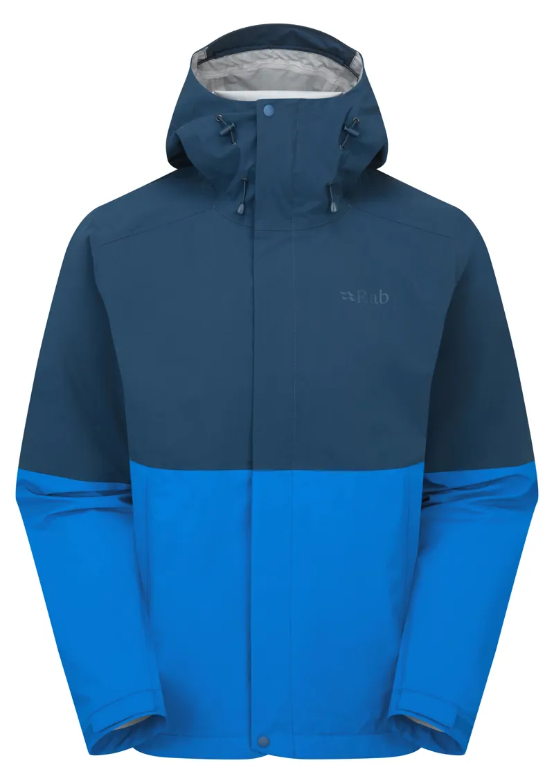 Rab Men's Firewall Jacket in Maya Blue/Tempest Blue