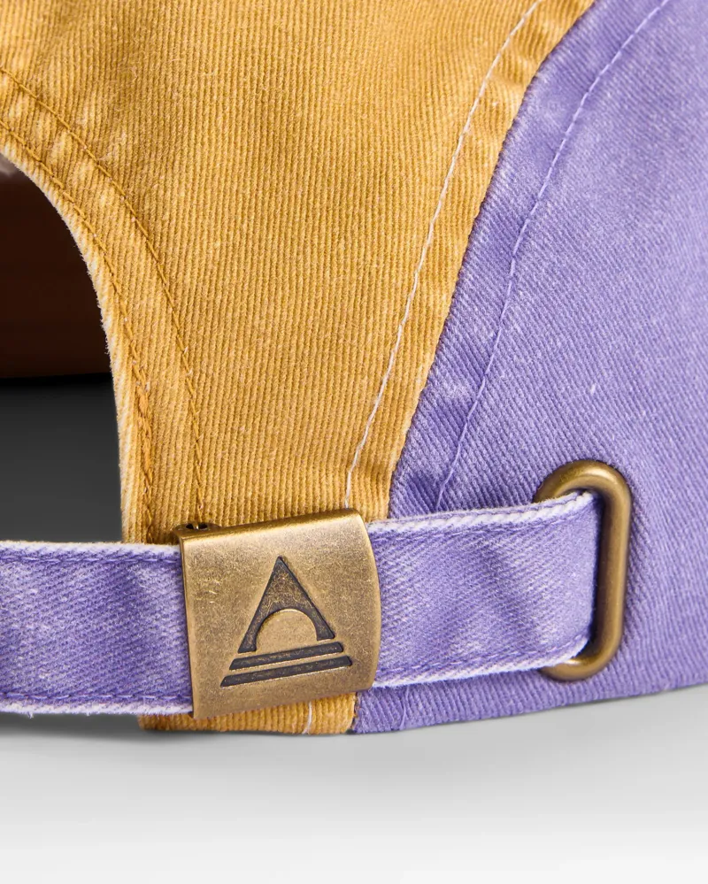 Passenger Fixie Organic 5 Panel Cap 2.0 in Purple Haze-4