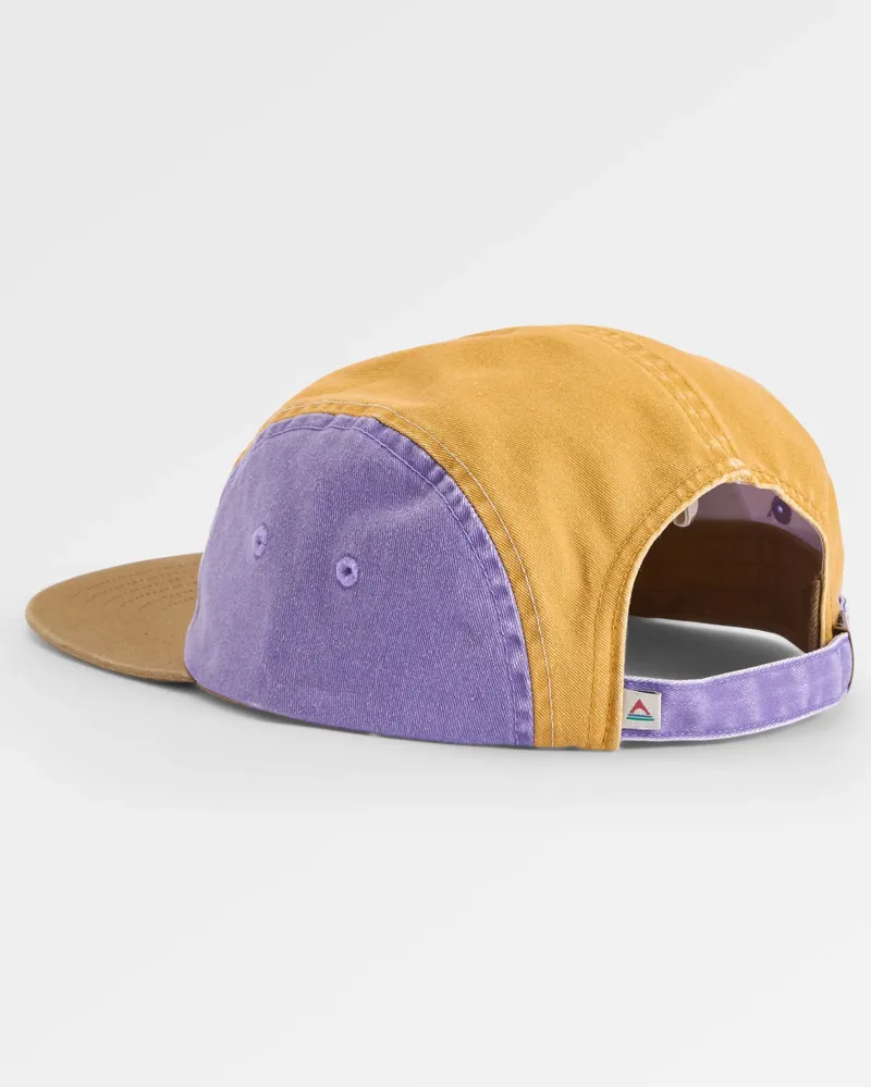 Passenger Fixie Organic 5 Panel Cap 2.0 in Purple Haze-1