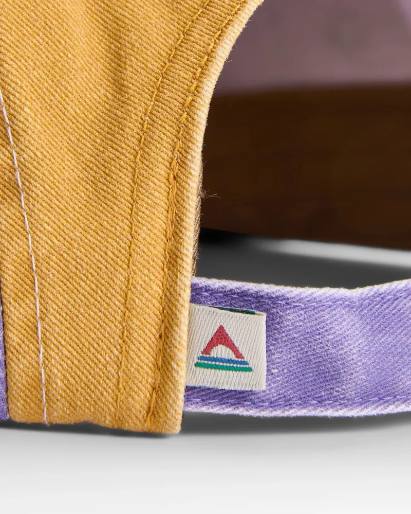 Passenger Fixie Organic 5 Panel Cap 2.0 in Purple Haze-3